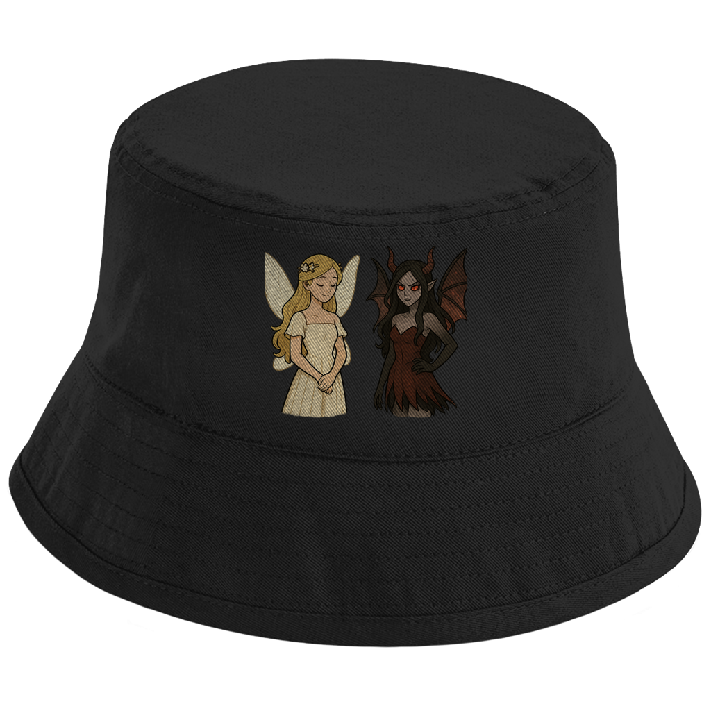 Bucket Hat Fee Gut und Böse