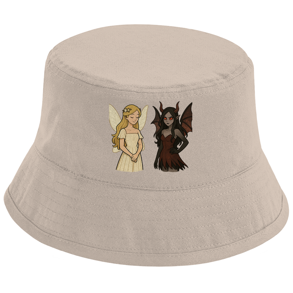 Bucket Hat Fee Gut und Böse