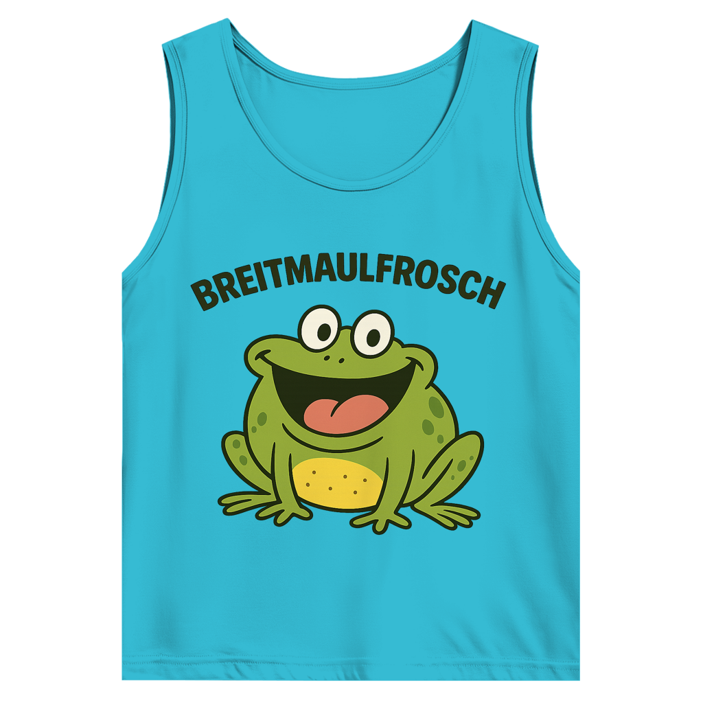 Herren Basic Tank Top Breitmaulfrosch Mann