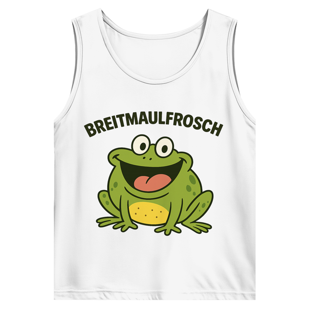Herren Basic Tank Top Breitmaulfrosch Mann