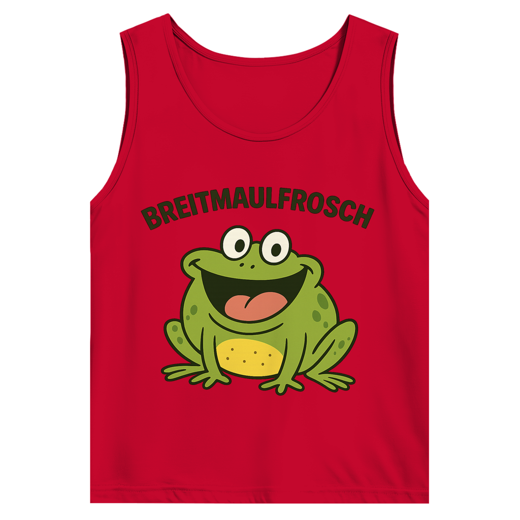Herren Basic Tank Top Breitmaulfrosch Mann