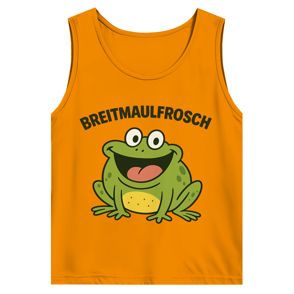 Herren Basic Tank Top Breitmaulfrosch Mann