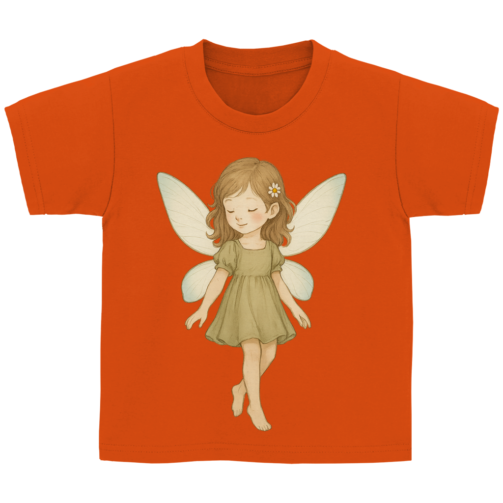 Kinder Basic T-Shirt Fee Mädchen