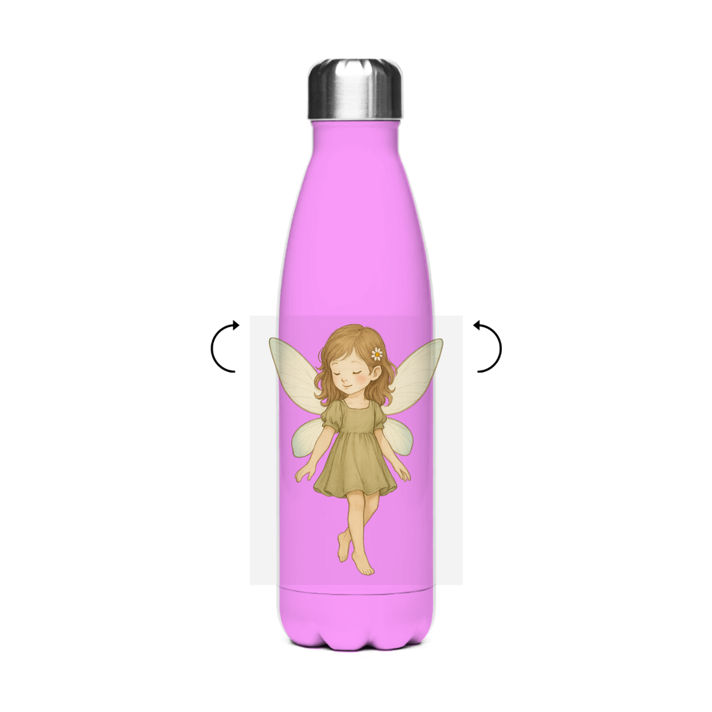 Edelstahl-Thermoflasche Fee Mädchen