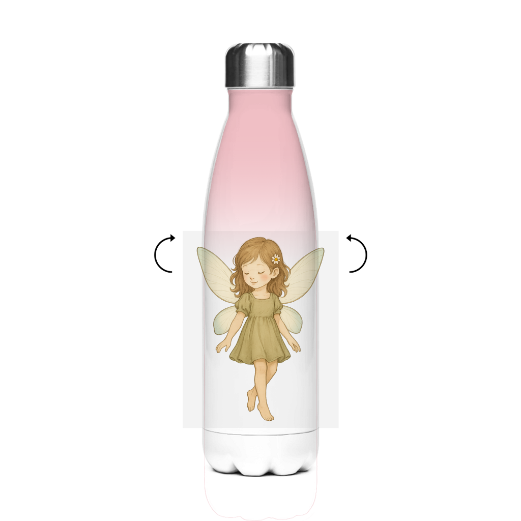 Edelstahl-Thermoflasche Fee Mädchen