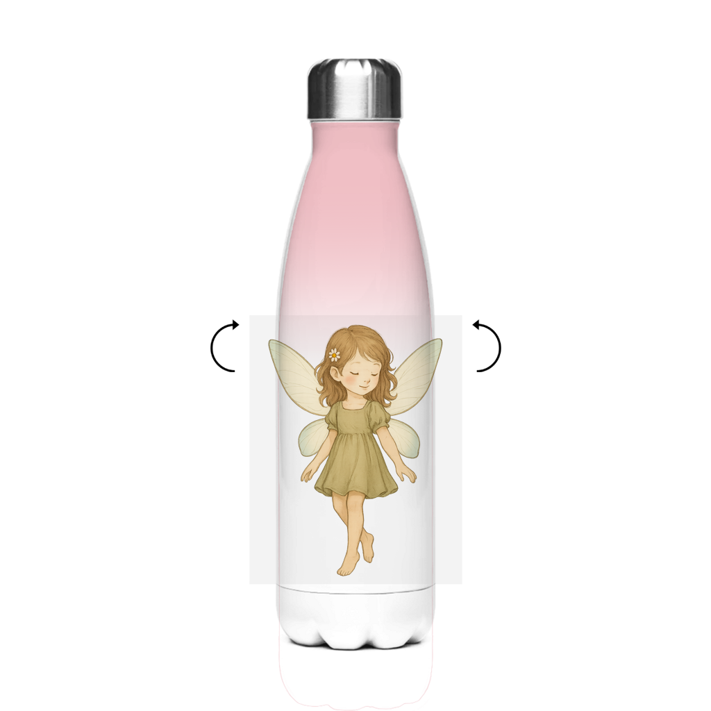 Edelstahl-Thermoflasche Fee Mädchen