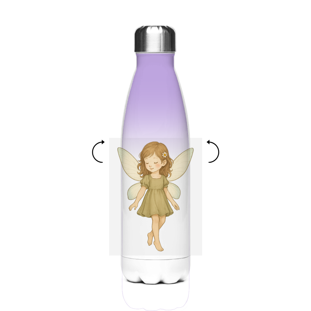 Edelstahl-Thermoflasche Fee Mädchen