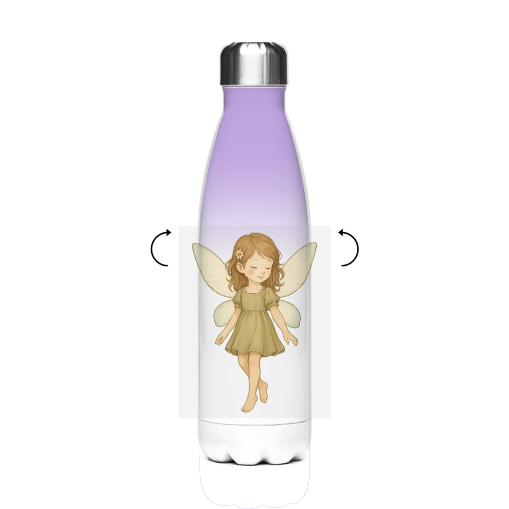 Edelstahl-Thermoflasche Fee Mädchen
