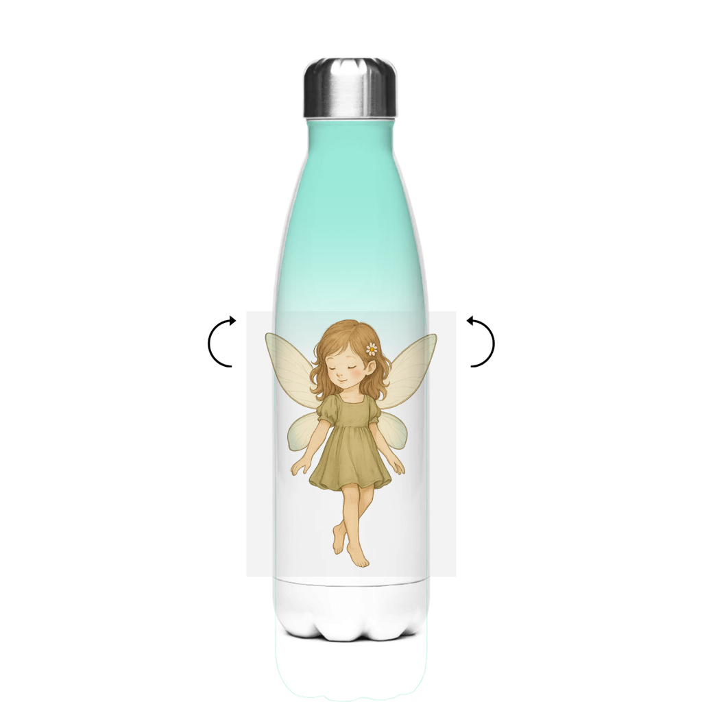 Edelstahl-Thermoflasche Fee Mädchen