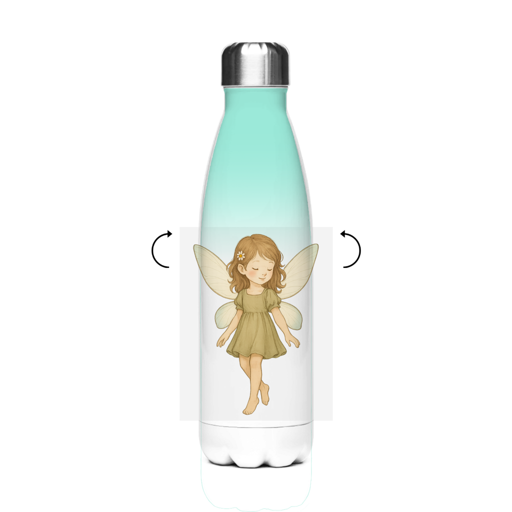 Edelstahl-Thermoflasche Fee Mädchen