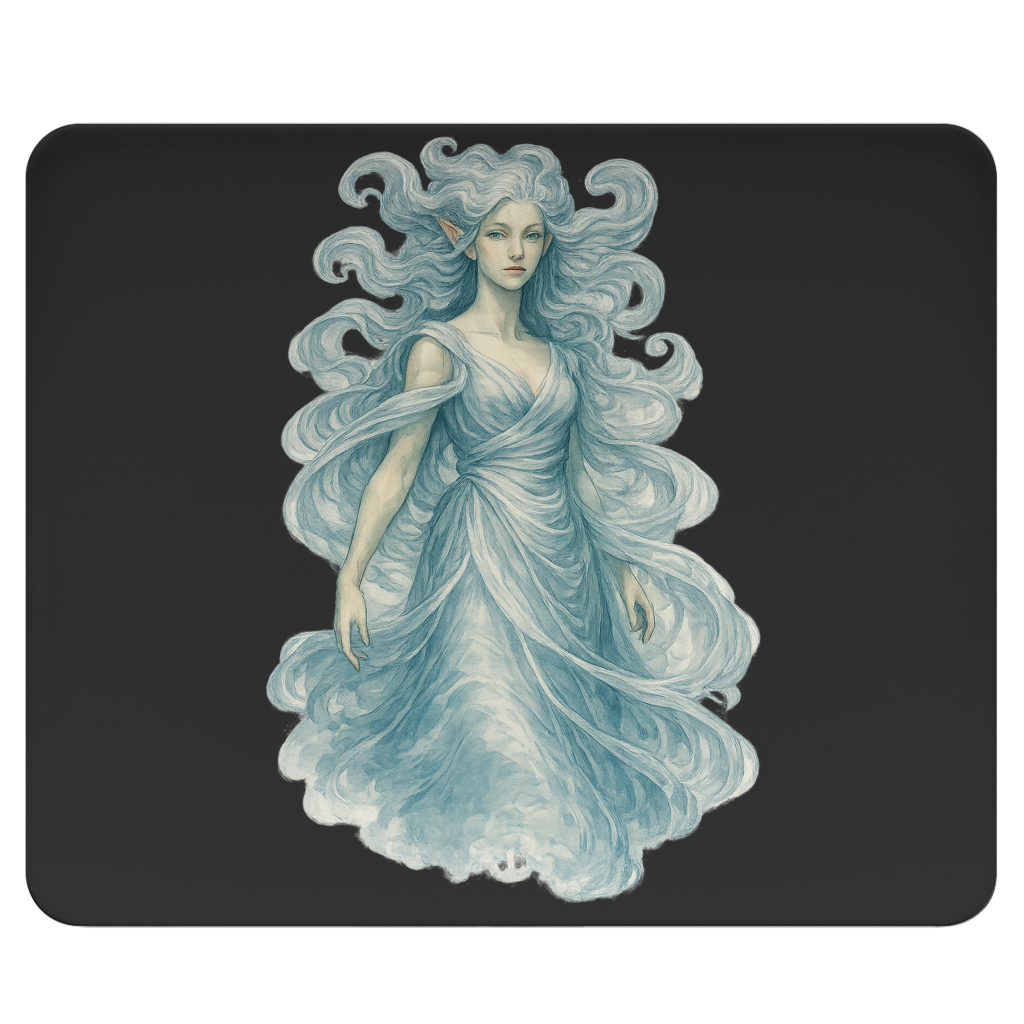 Mousepad Luftfrau