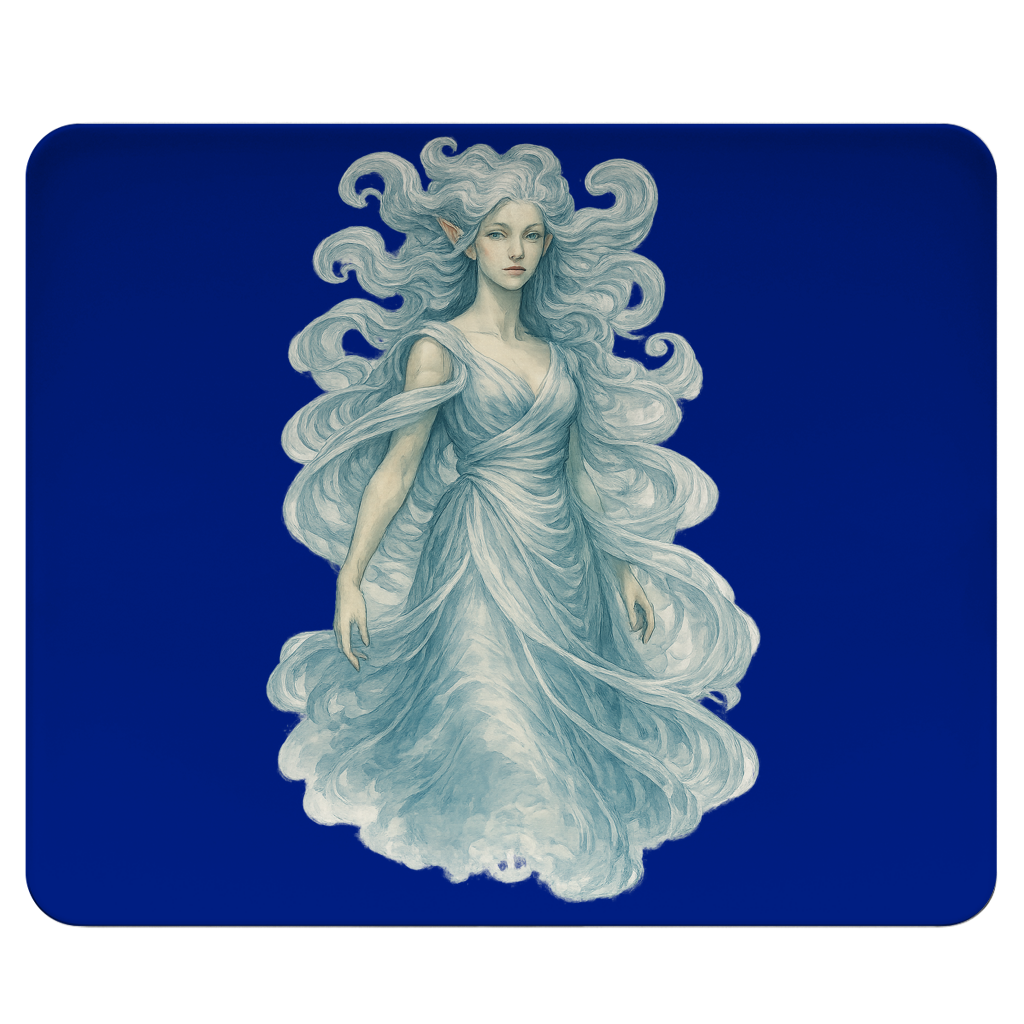 Mousepad Luftfrau