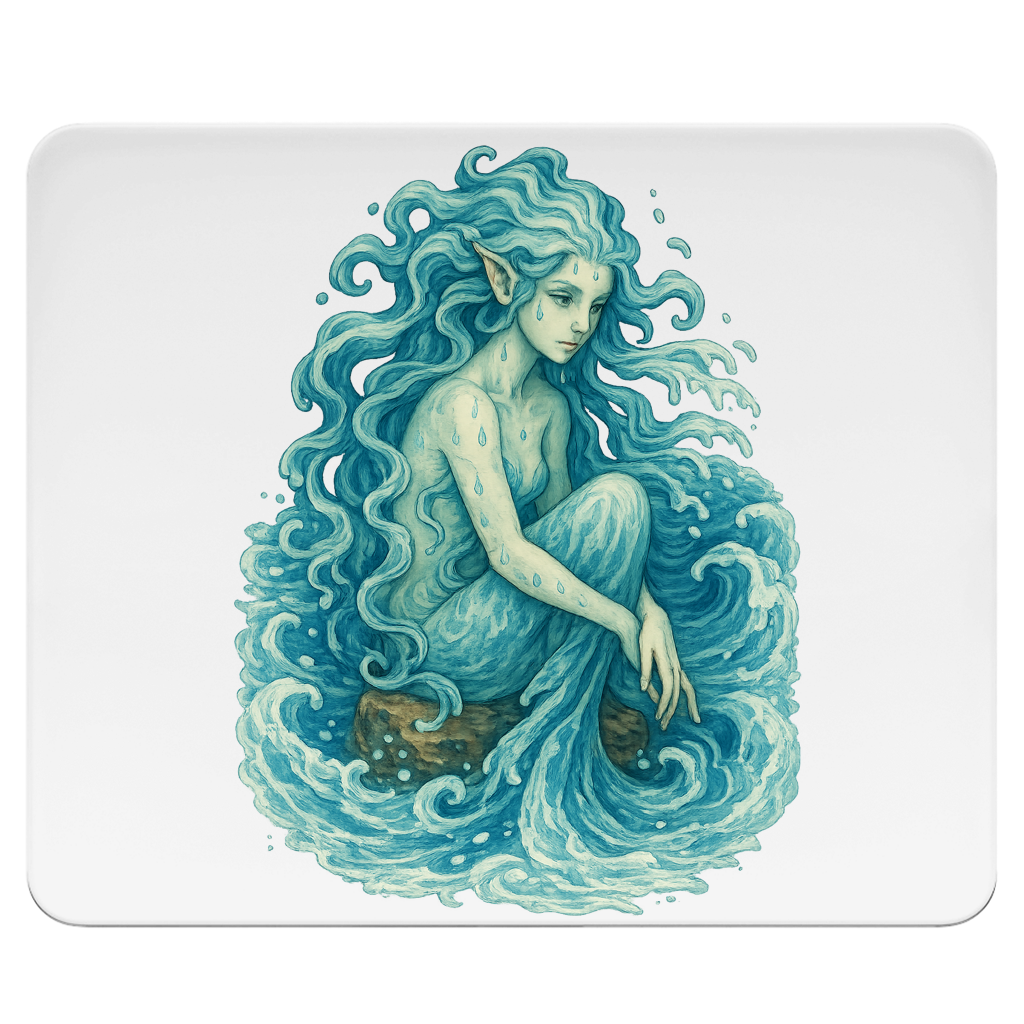 Mousepad Wasserfrau