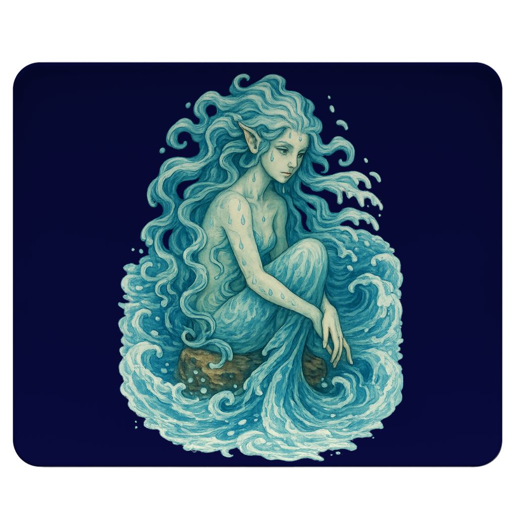 Mousepad Wasserfrau