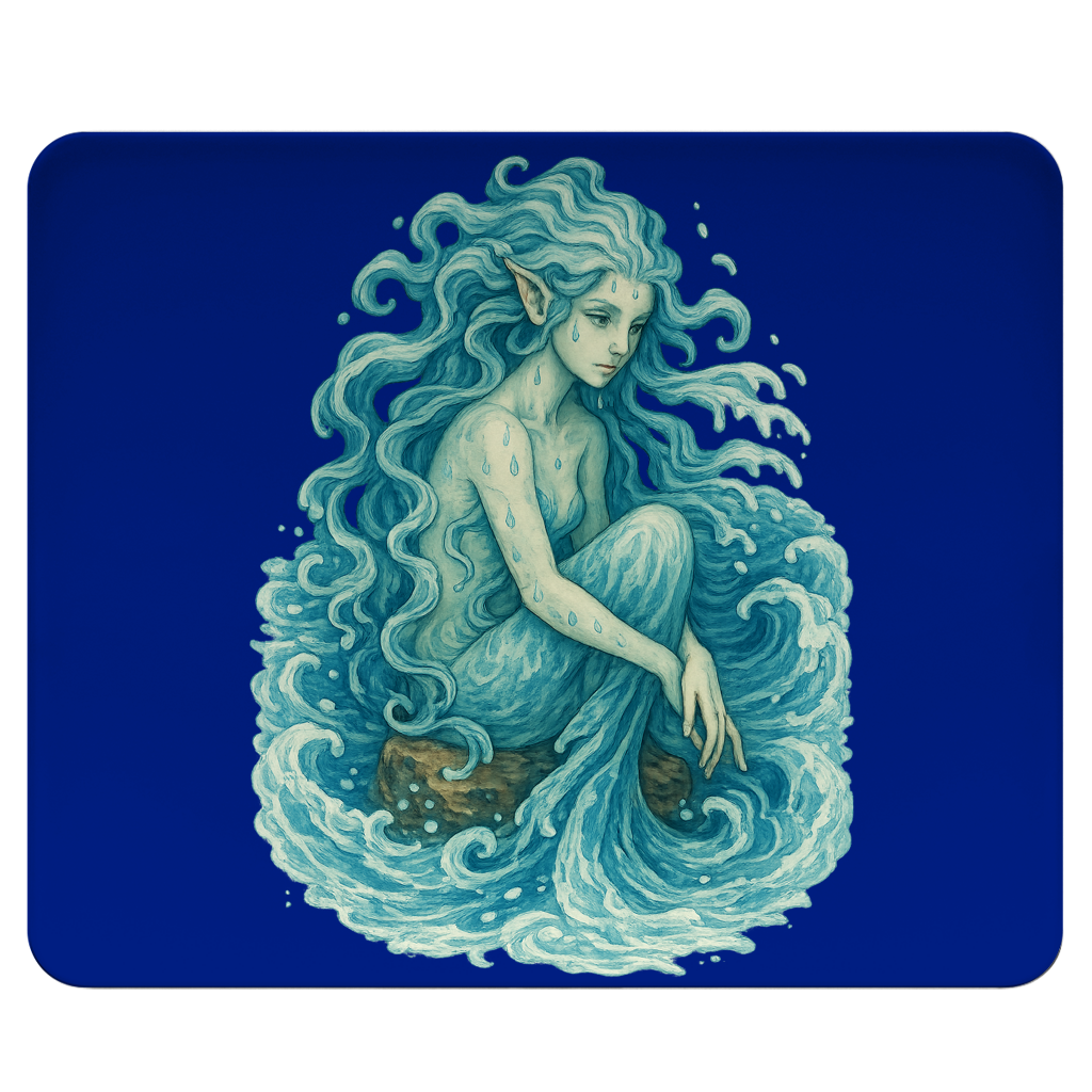 Mousepad Wasserfrau
