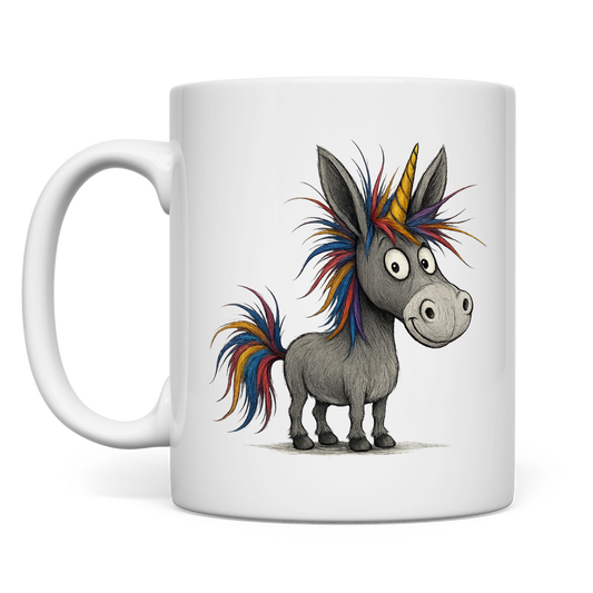Tasse Einhorn Esel