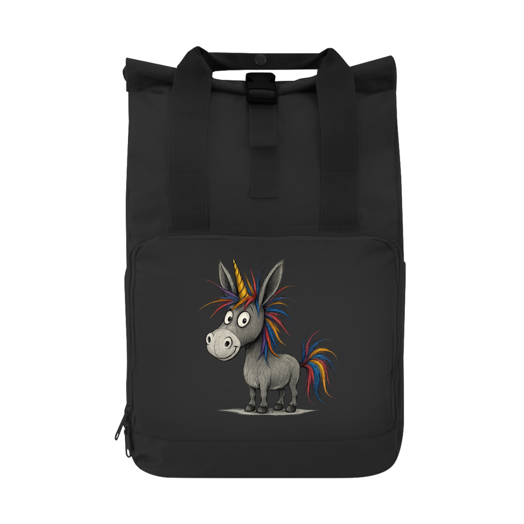 Rucksack Einhorn Esel