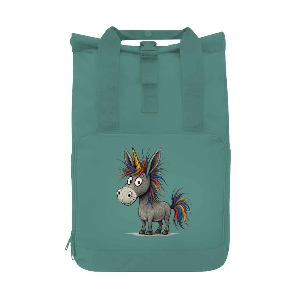 Rucksack Einhorn Esel