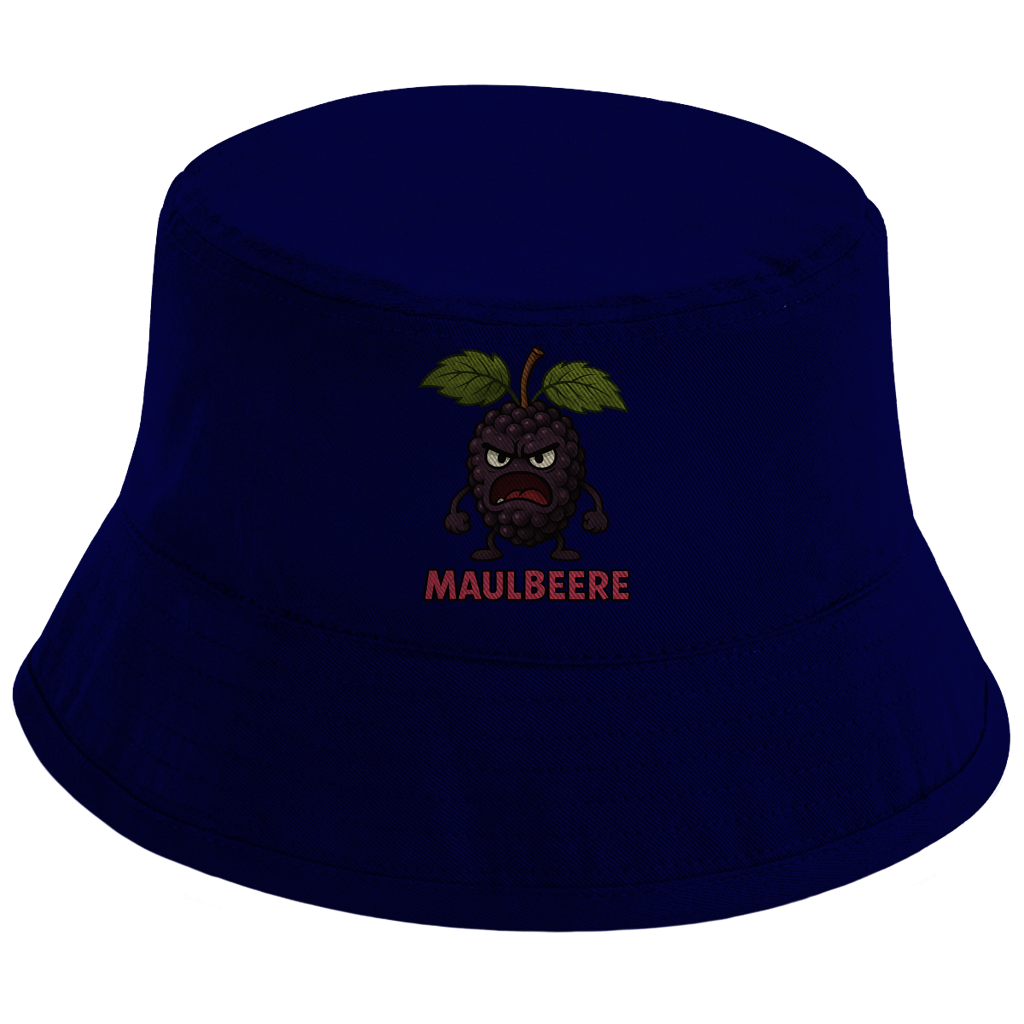 Bucket Hat Maulbeere ohne Bart