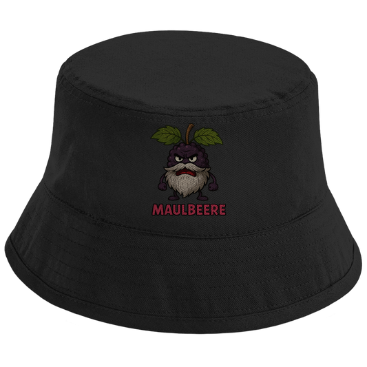 Bucket Hat Maulbeere mit Bart