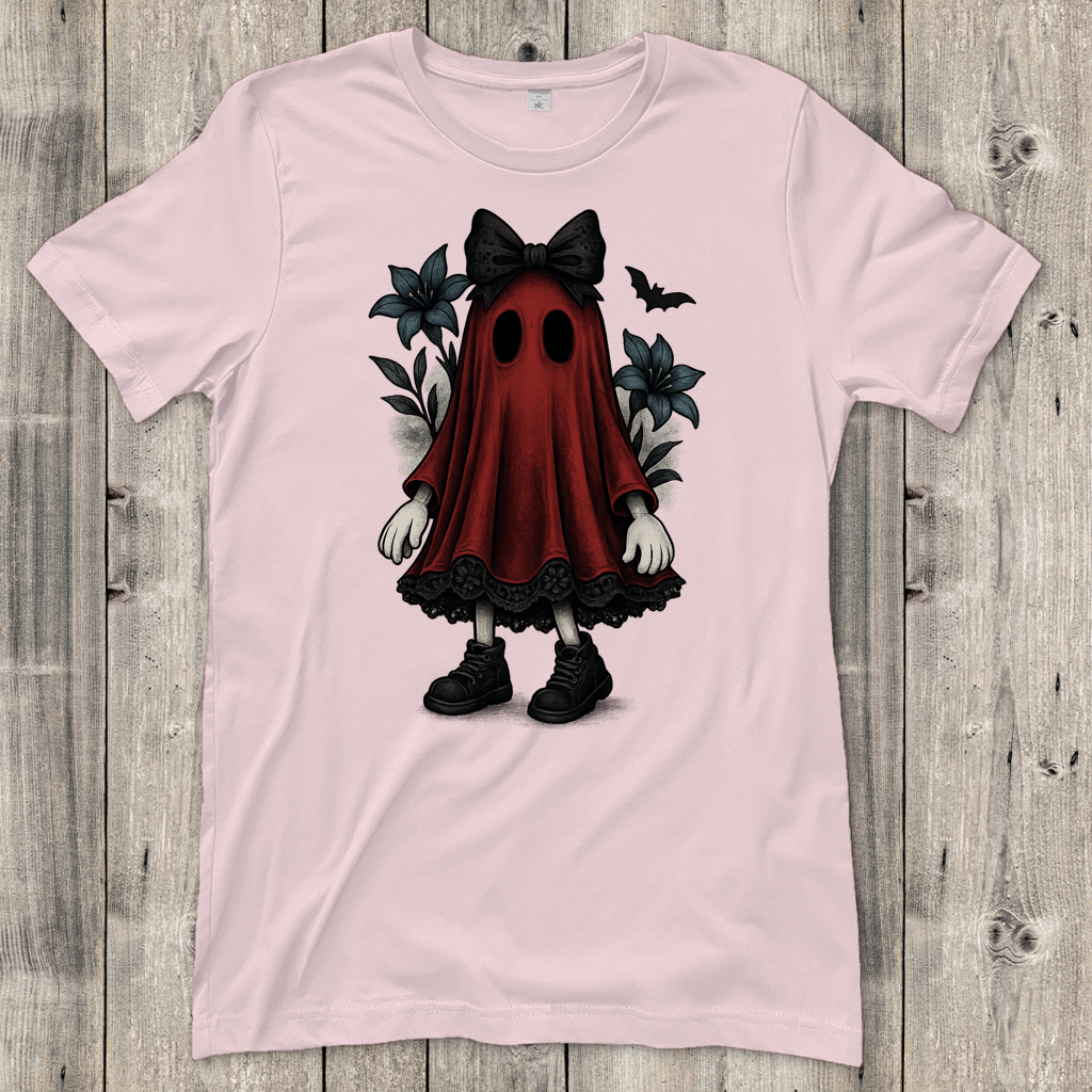 Damen T-Shirt Red Ghost Lilli geht
