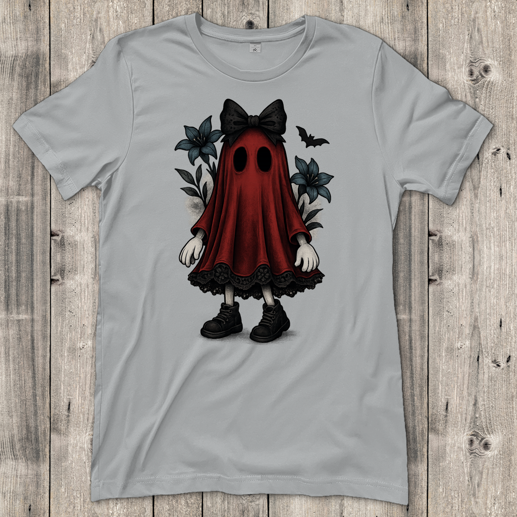 Damen T-Shirt Red Ghost Lilli geht