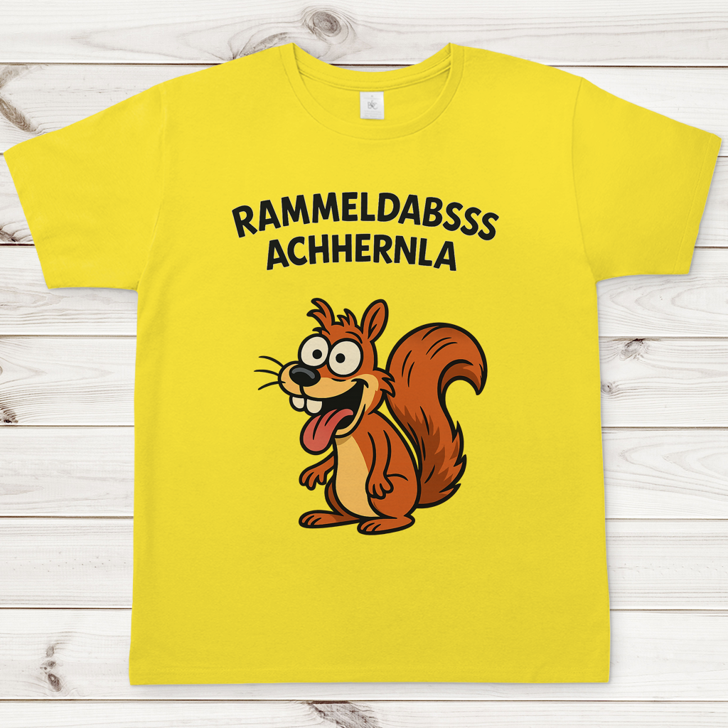 Herren T-Shirt Rammeldabsss Achhernla