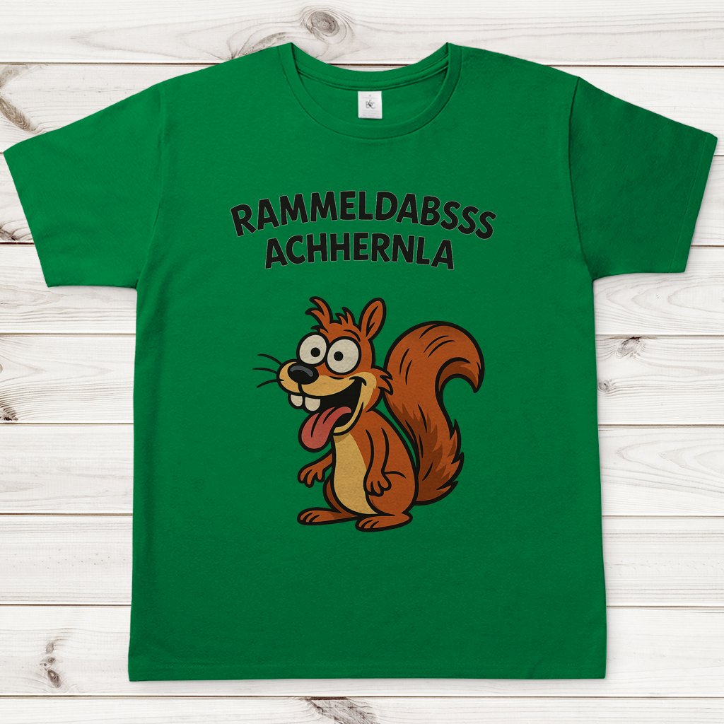 Herren T-Shirt Rammeldabsss Achhernla