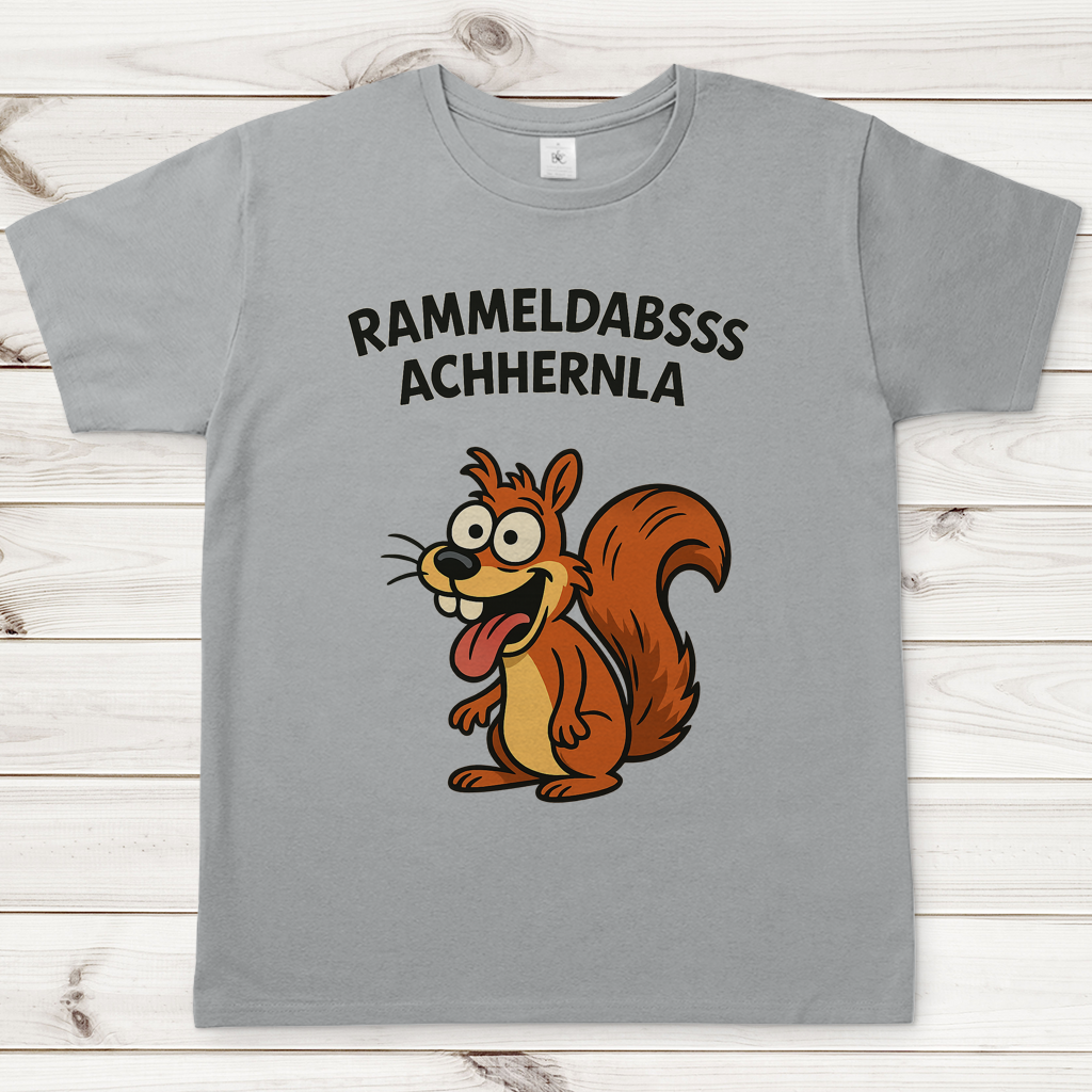 Herren T-Shirt Rammeldabsss Achhernla