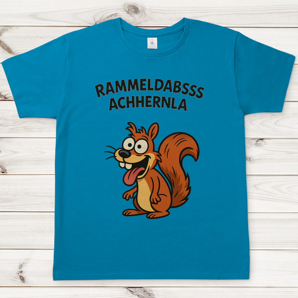 Herren T-Shirt Rammeldabsss Achhernla