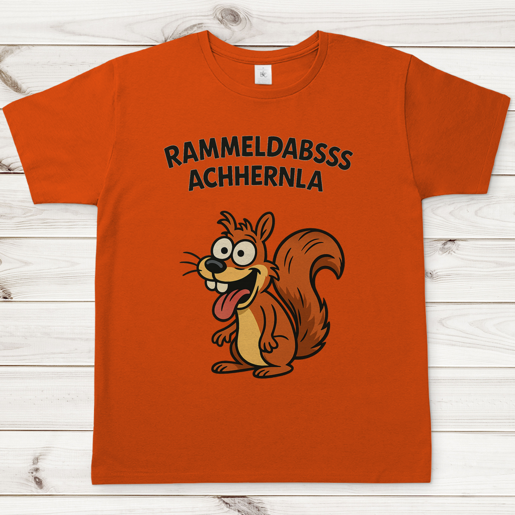 Herren T-Shirt Rammeldabsss Achhernla