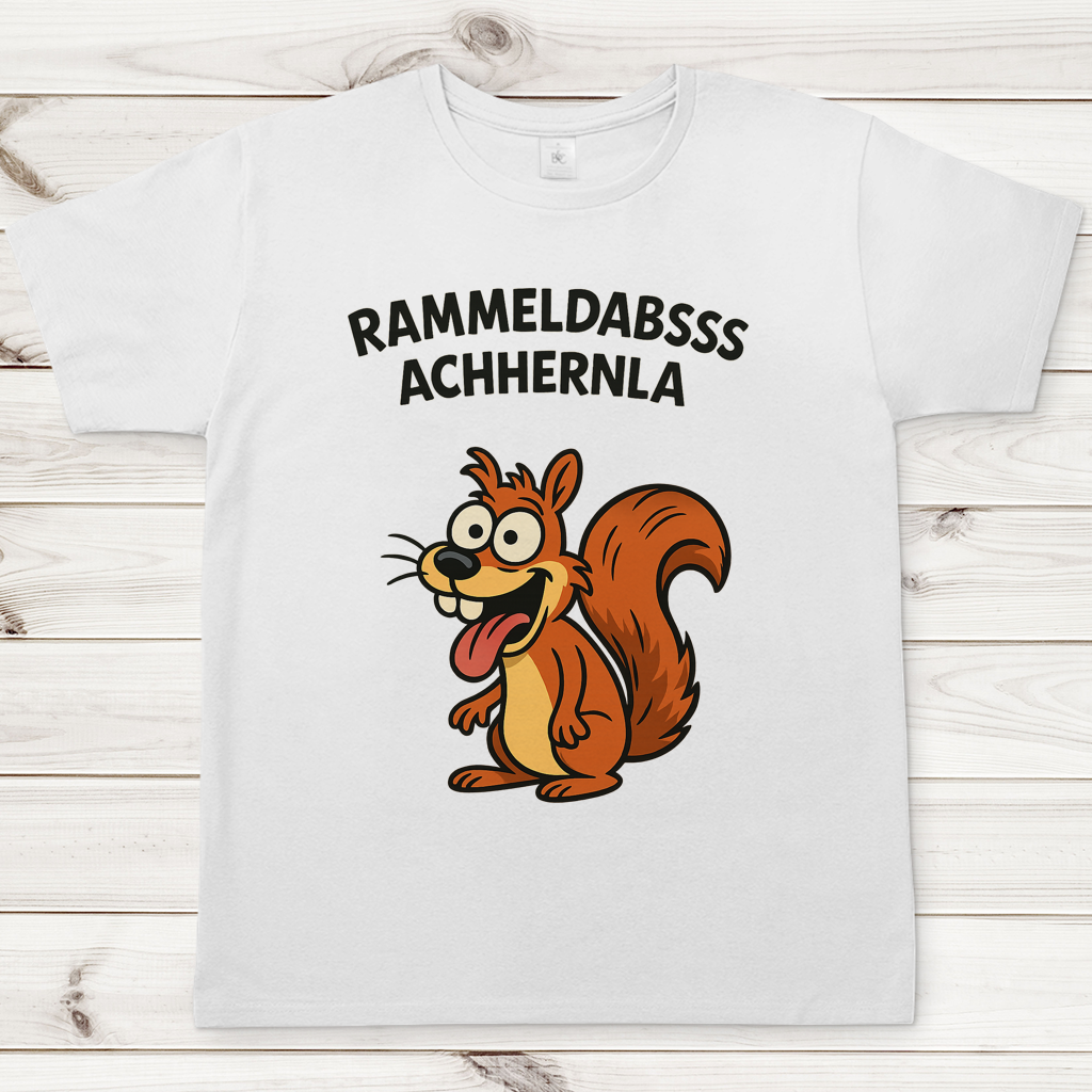 Herren T-Shirt Rammeldabsss Achhernla