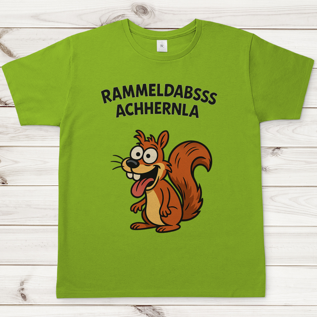 Herren T-Shirt Rammeldabsss Achhernla