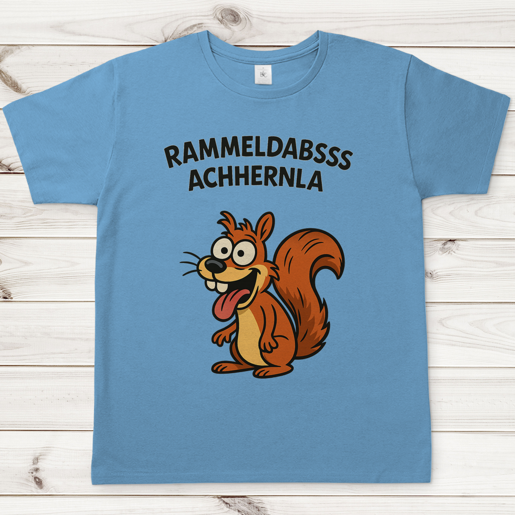 Herren T-Shirt Rammeldabsss Achhernla
