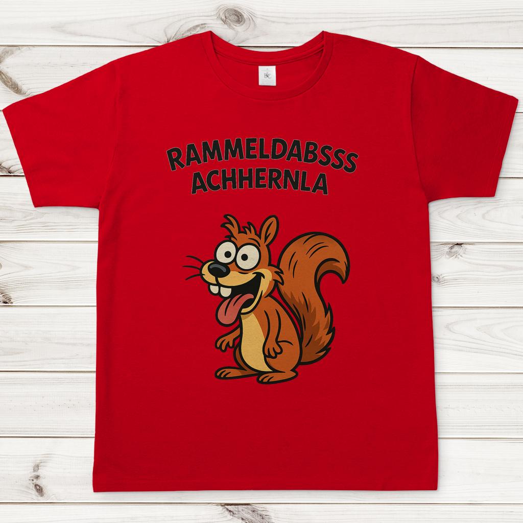 Herren T-Shirt Rammeldabsss Achhernla