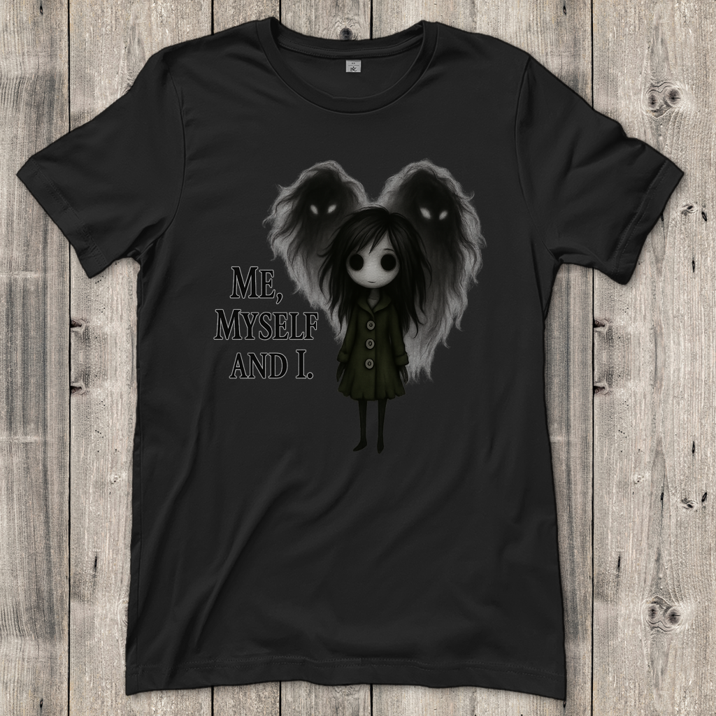 Damen T-Shirt Frau ME, MYSELF AND I