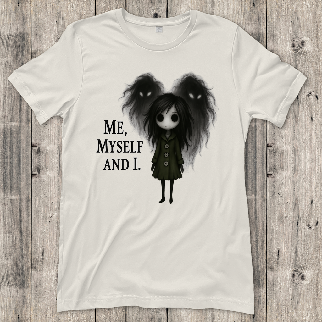 Damen T-Shirt Frau ME, MYSELF AND I
