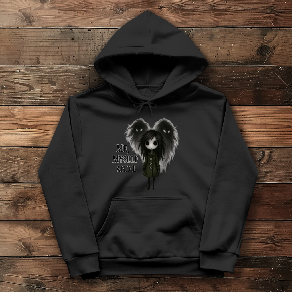 Damen Hoodie Frau ME, MYSELF AND I