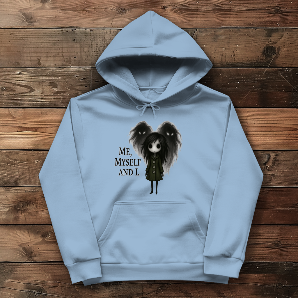 Damen Hoodie Frau ME, MYSELF AND I
