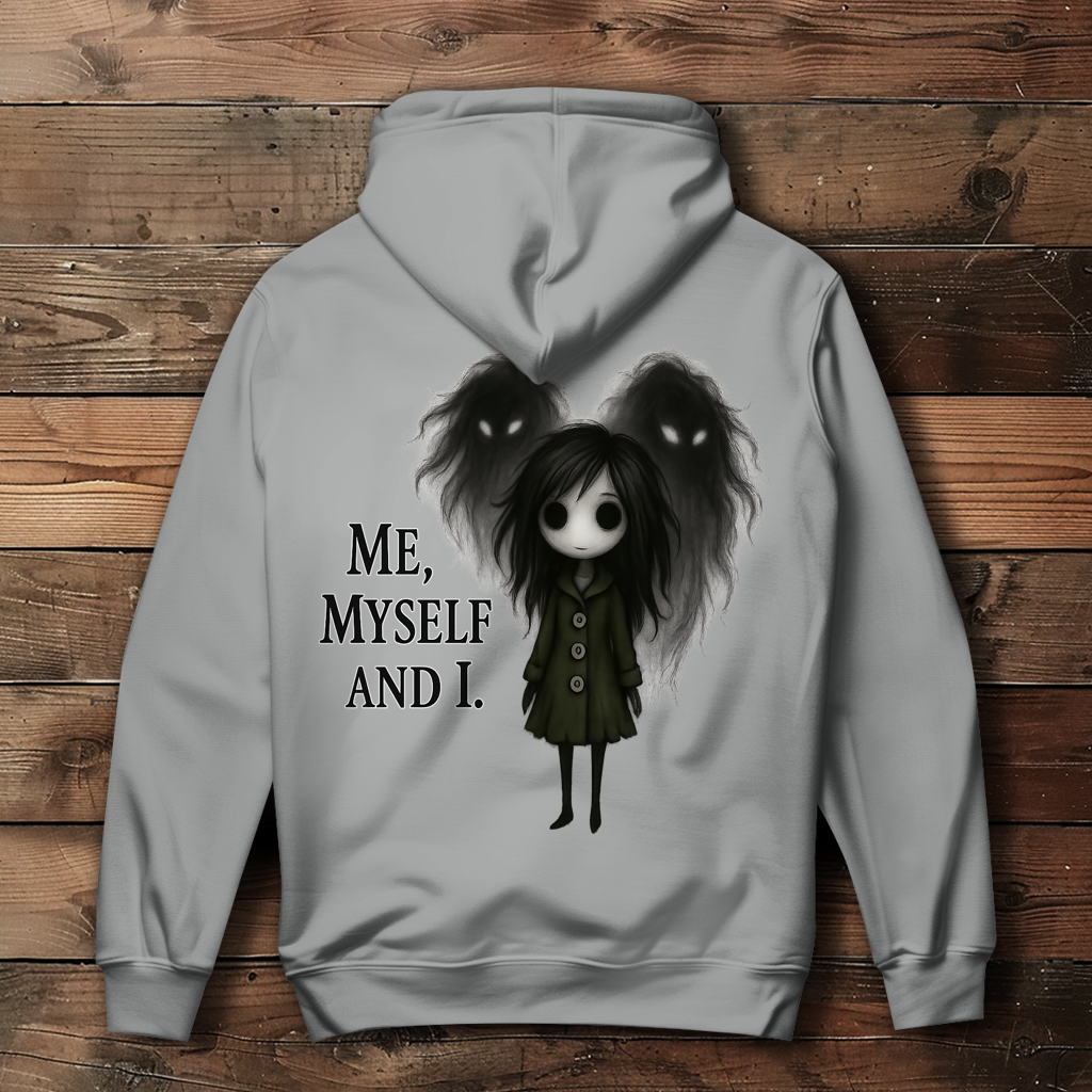 Damen Hoodie Frau ME, MYSELF AND I