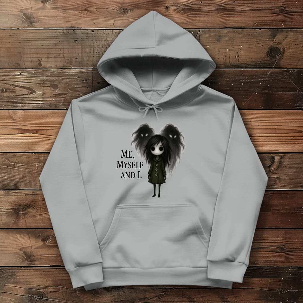 Damen Hoodie Frau ME, MYSELF AND I