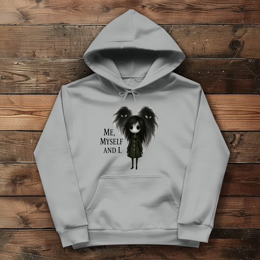 Damen Hoodie Frau ME, MYSELF AND I
