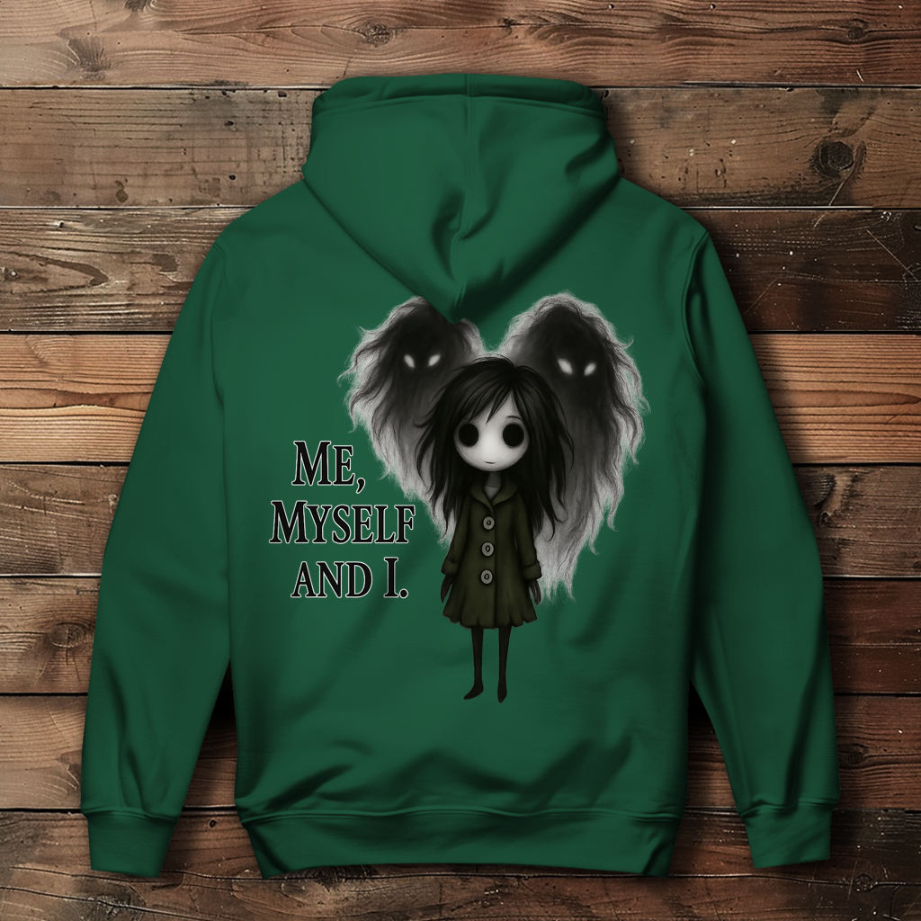 Damen Hoodie Frau ME, MYSELF AND I