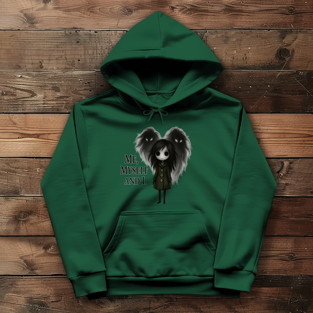 Damen Hoodie Frau ME, MYSELF AND I