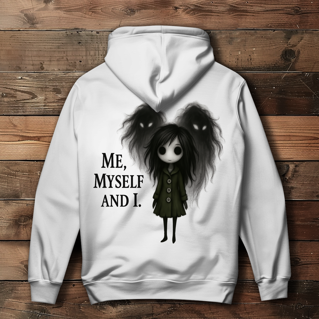 Damen Hoodie Frau ME, MYSELF AND I
