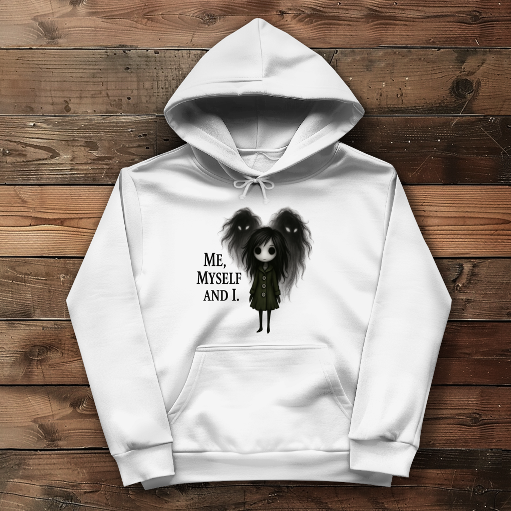 Damen Hoodie Frau ME, MYSELF AND I