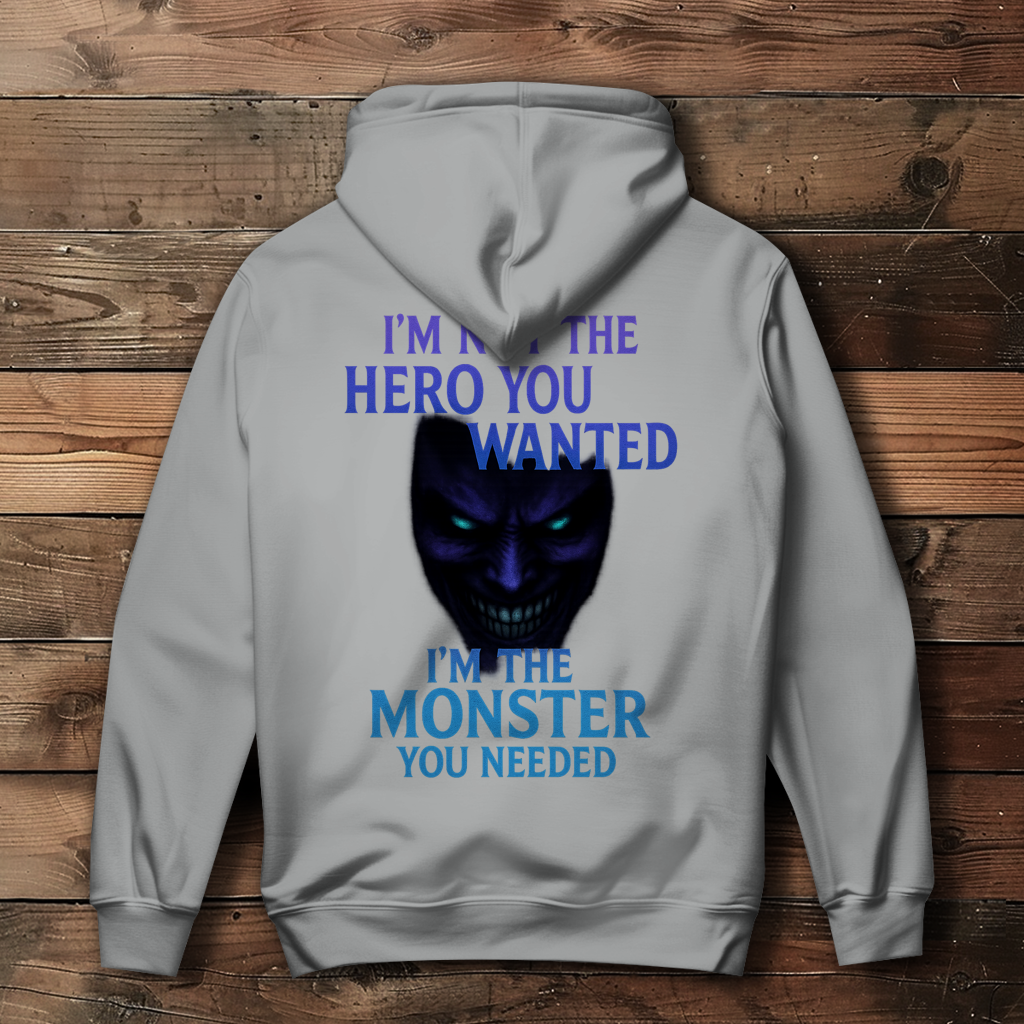 Damen Hoodie Spruch Englisch im not the Hero