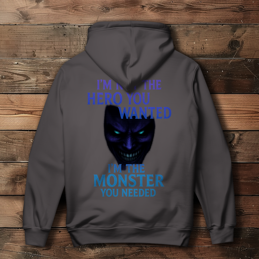 Damen Hoodie Spruch Englisch im not the Hero