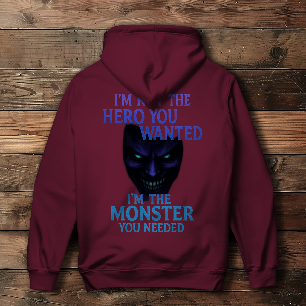Damen Hoodie Spruch Englisch im not the Hero