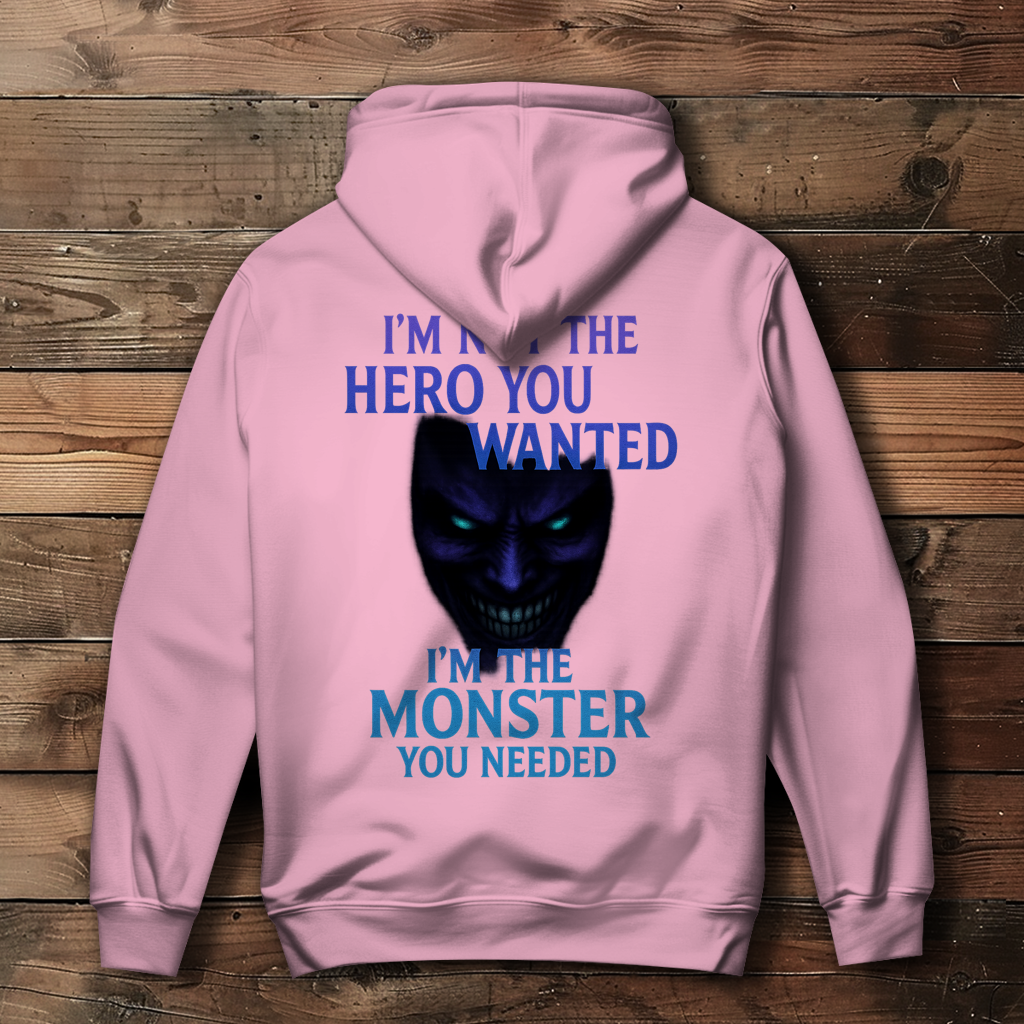 Damen Hoodie Spruch Englisch im not the Hero
